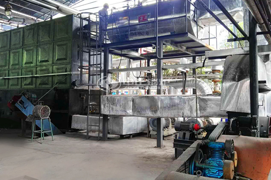 中正鍋爐燃煤鍋爐改造為生物質鍋爐項目